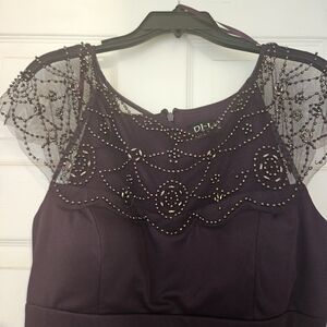 Beautiful purple/eggplant Mother of Bride  Dress